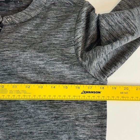 H by Halston Grey Full Zip Athletic Jacket 2 - Picture 5 of 8